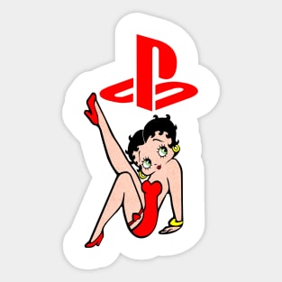 PS betty_boop Sticker